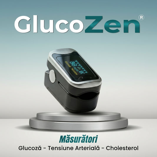 GlucoZen™ | Monitorizare inteligentă 3 în 1 pentru confortul tău zilnic